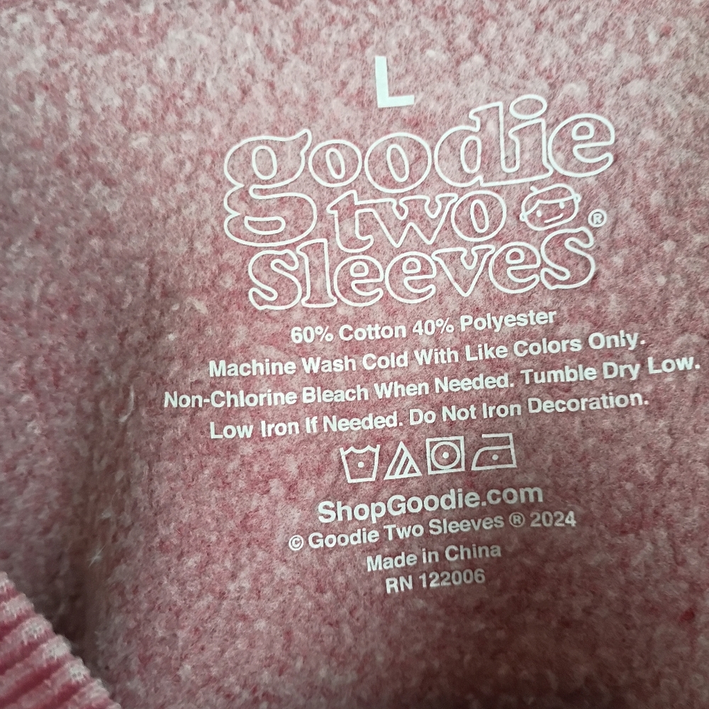 Women's Pink Football Graphic Sweater - Picture 3 of 6